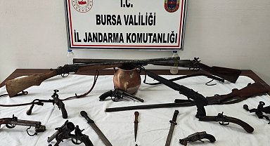 Bursa'da "Anadolu Mirası" operasyonu! Çok sayıda tarihi eser ele geçirildi