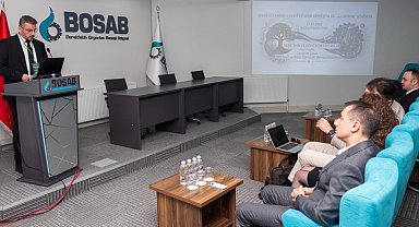 Bursa'da BOSAB sanayicisine 'yeşil dönüşüm' rehberi