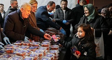 Bursa'da Miraç Kandili bereketi