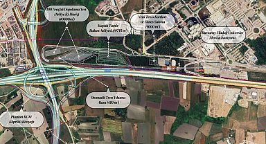 Bursa'da raylı sistem hattı genişliyor