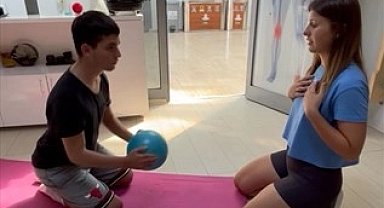 Denizli'de genç sporculara ücretsiz fizyoterapist desteği