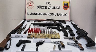 Düzce'de jandarmadan operasyon