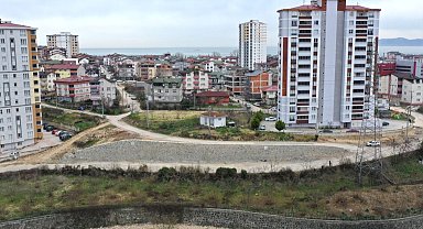 Fatsa Evkaf'ta taş duvar tamamlandı