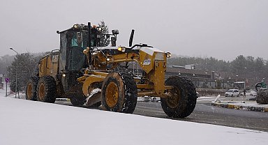 Gaziantep kar yağışına yönelik tüm aşamalarda sahada