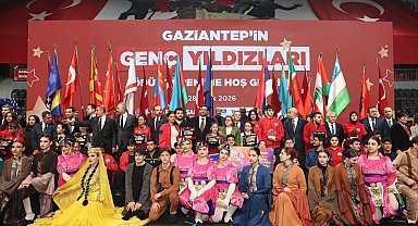Gaziantep'in genç yıldızları ödüllerle onurlandırıldı