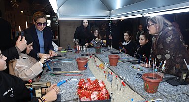 Gaziantep'te yarıyıl tatili atölyelerine yoğun ilgi