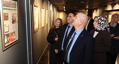 Gebze basın tarihi sergisi sanatseverlerle buluştu