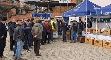 İzmir Büyükşehir'den afetzede arıcılara 'can suyu' katkısı
