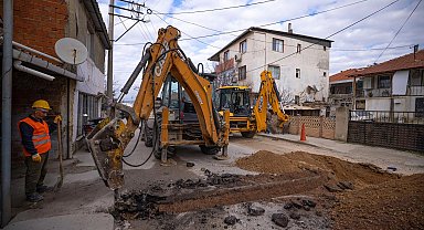 İzmir Büyükşehir'den Sarnıç'ta içme suyu yatırımı hızla ilerliyor