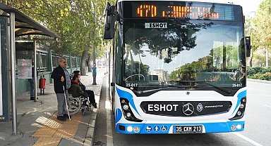 İzmir'de "Duraktayım" uygulaması ile engeller kalkıyor