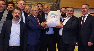 Kayseri Büyükşehir'den üreticiye 12 milyonluk destek