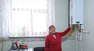 Kayseri Büyükşehir'in 'kombi kampanyası' 4 bin haneyi ısıtıyor