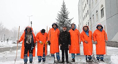 Kayseri Kocasinan ekipleri 7/24 görevde