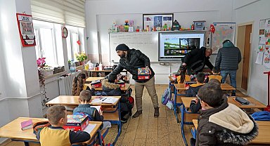 Kayseri Talas'tan iç ısıtan destek