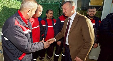 Kocaeli'de Başkan Büyükakın'dan sanayiye destek ziyareti