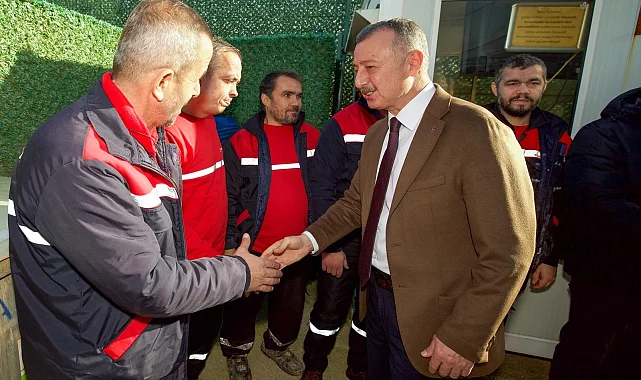 Kocaeli'de Başkan Büyükakın'dan sanayiye destek ziyareti