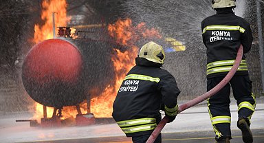 Konya İtfaiyesi 15 bini aşkın olaya müdahale etti
