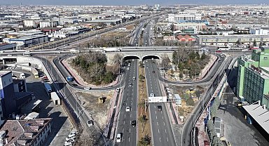 Konya'da Marangozlar Kavşağı faaliyette