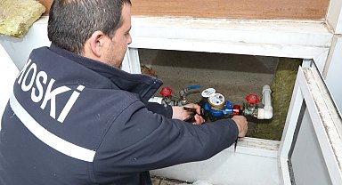 KOSKİ'den su sayaçları için don uyarısı!