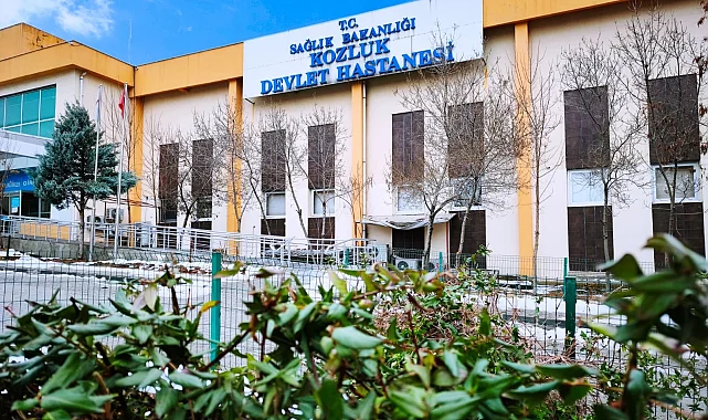 Kozluk Devlet bir yılda 275 bin 500 hastaya şifa oldu