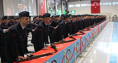 Kütahya'da 50. dönem uzman erbaş adayları yemin etti