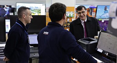 Kütahya'da Başkan esnaf ve vatandaşlarla buluştu