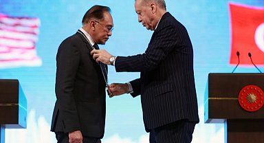 Malezya Başbakanı'na Cumhuriyet Nişanı