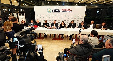 Manisa'da Başkan Dutlulu gazetecilerle buluştu