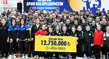 Manisa'dan amatör sporda 123 kulübe maddi destek