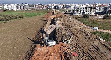 Manisa'nın altyapı projesi Muradiye'de devam ediyor