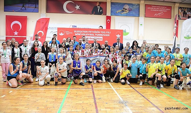 Mini Voleybol Turnuvası’nda Ödüller Sahiplerini Buldu