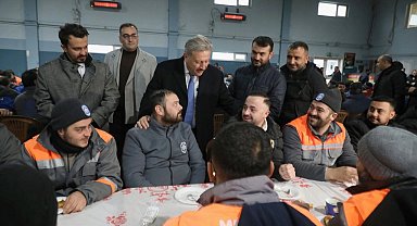 Mustafa Palancıoğlu saha çalışanlarıyla buluştu