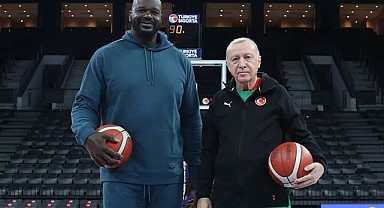 NBA Efsanesi Erdoğan İle Yan Yana