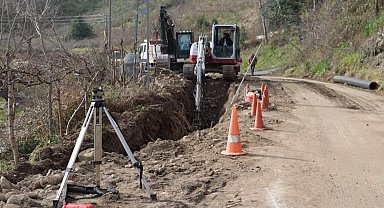 Ordu'da altyapı çalışmaları hız kesmeden sürüyor