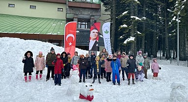 Osmangazi’de Çocuklar Kış Neşesiyle Buluştu