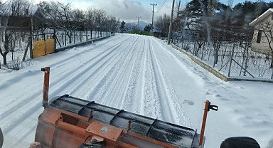 Osmangazi’nin Yüksek Kesimlerinde Kar Nöbeti