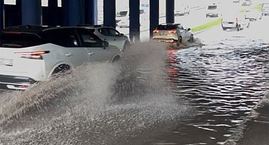 Sabah Yağmuru Bursa’yı Göle Çevirdi