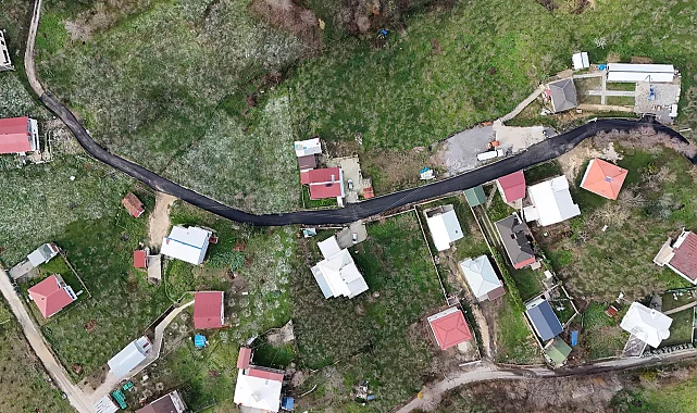 Sakarya Erenler'de 6 kilometrelik asfalt mesaisi