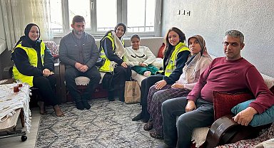 Sakarya Taraklı 'da gönüllere dokunan ziyaret