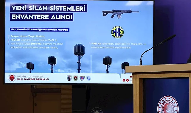 TSK'nın gücü artıyor... Yerli ve milli silahlar envanterde