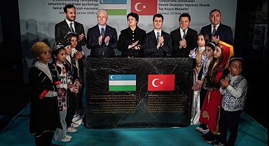 Türkiye'deki Özbekistan Devlet Okulu'nun yapımına yönelik 'Taş Koyuş' merasimi düzenlendi