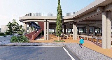 Yavuzselim Kapalı Pazar Alanı’nda çalışmalar sürüyor.