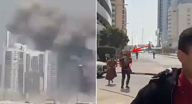 Abu Dabi’de halk sığınaklara koştu