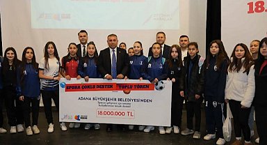 Adana Büyükşehir Belediyesi'nden amatör spor kulüplerine destek