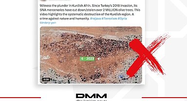 Afrin'de 2 milyon zeytin ağacı kesildi iddiasına İletişim'den yanıt