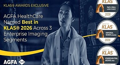 AGFA HealthCare, ABD'de üç farklı kategoride Best in KLAS® 2026 ödülüne layık görüldü