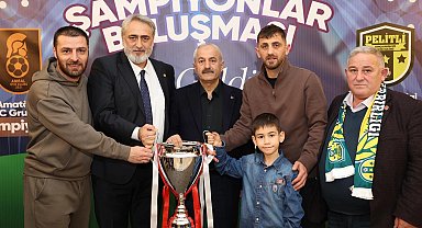 Anibalspor ve Pelitli G.B şampiyonluğu kutladı