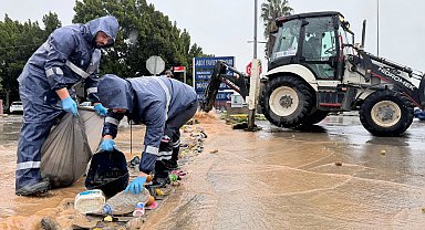 Antalya ekipleri şiddetli yağış ve rüzgara karşı teyakkuzda