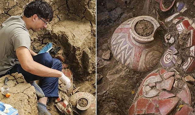 Antik Mezardan Altın Fışkırdı