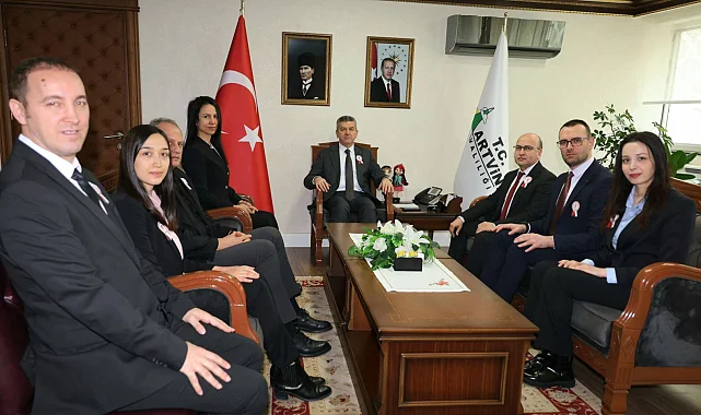 Artvin Valisi Ergün'e "37. Vergi Haftası" ziyareti